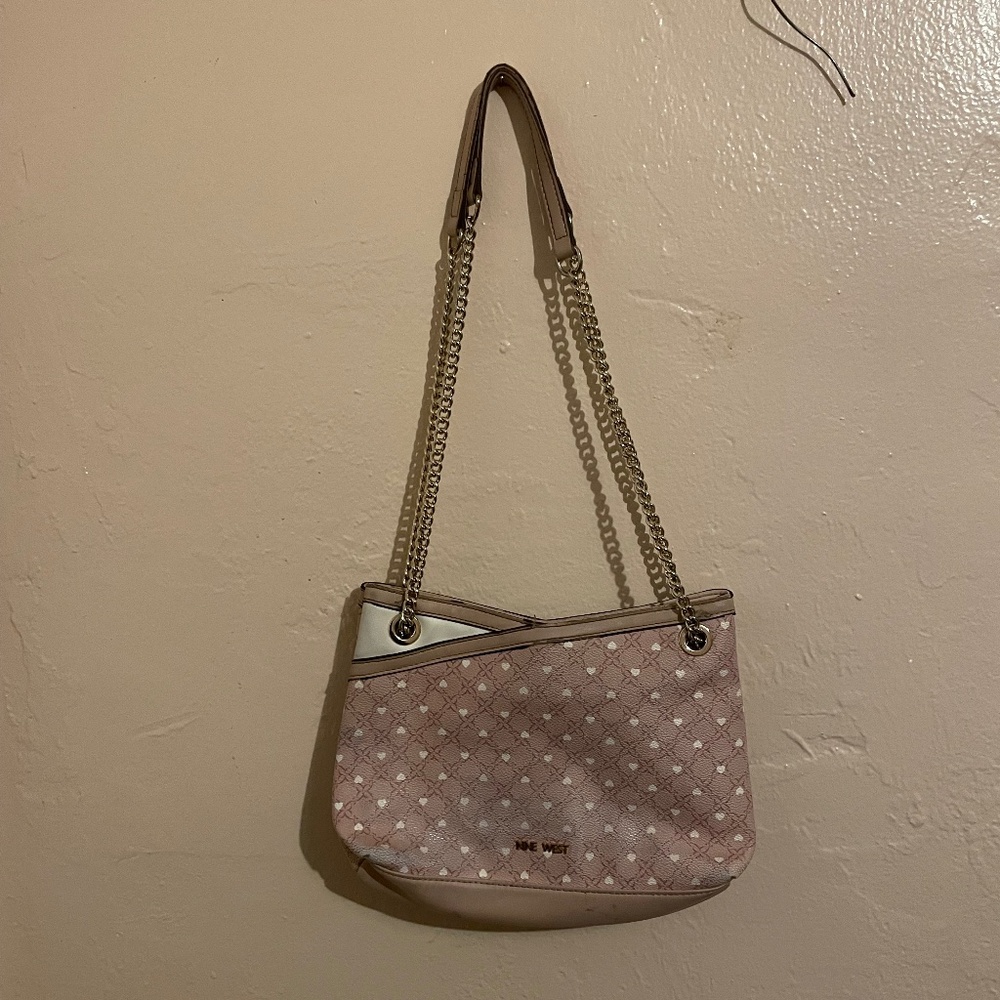 Pink Crossbody Shoulder Bag